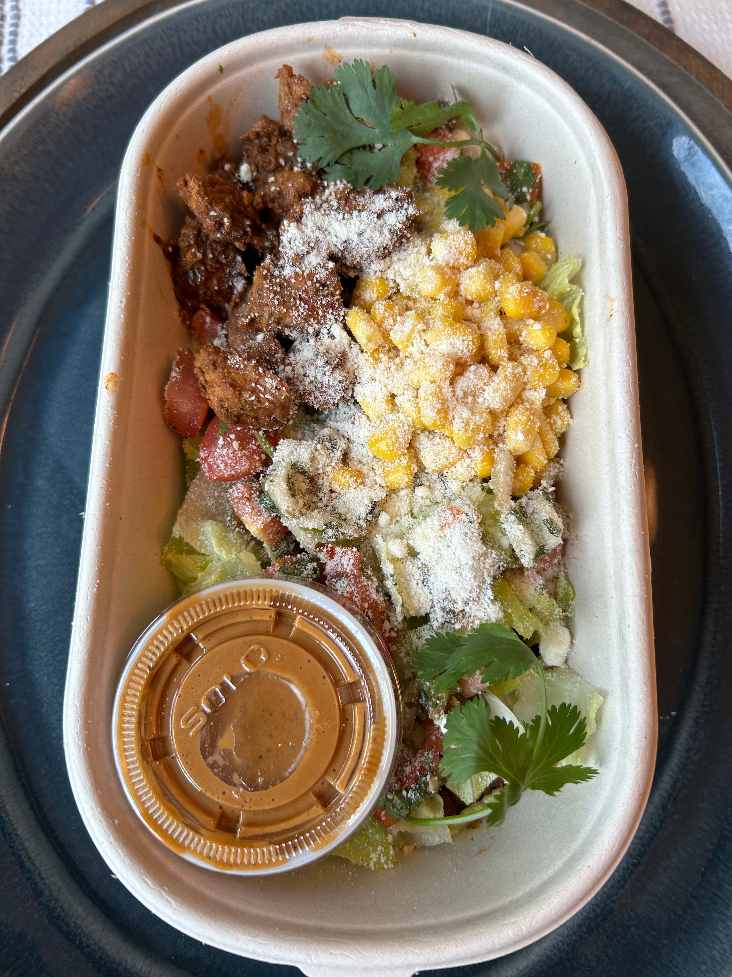 Honey Garlic Chicken and Street Corn Bowl