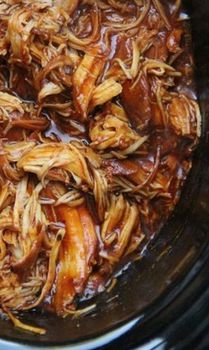 Slow-cooked BBQ Chicken with Pan...