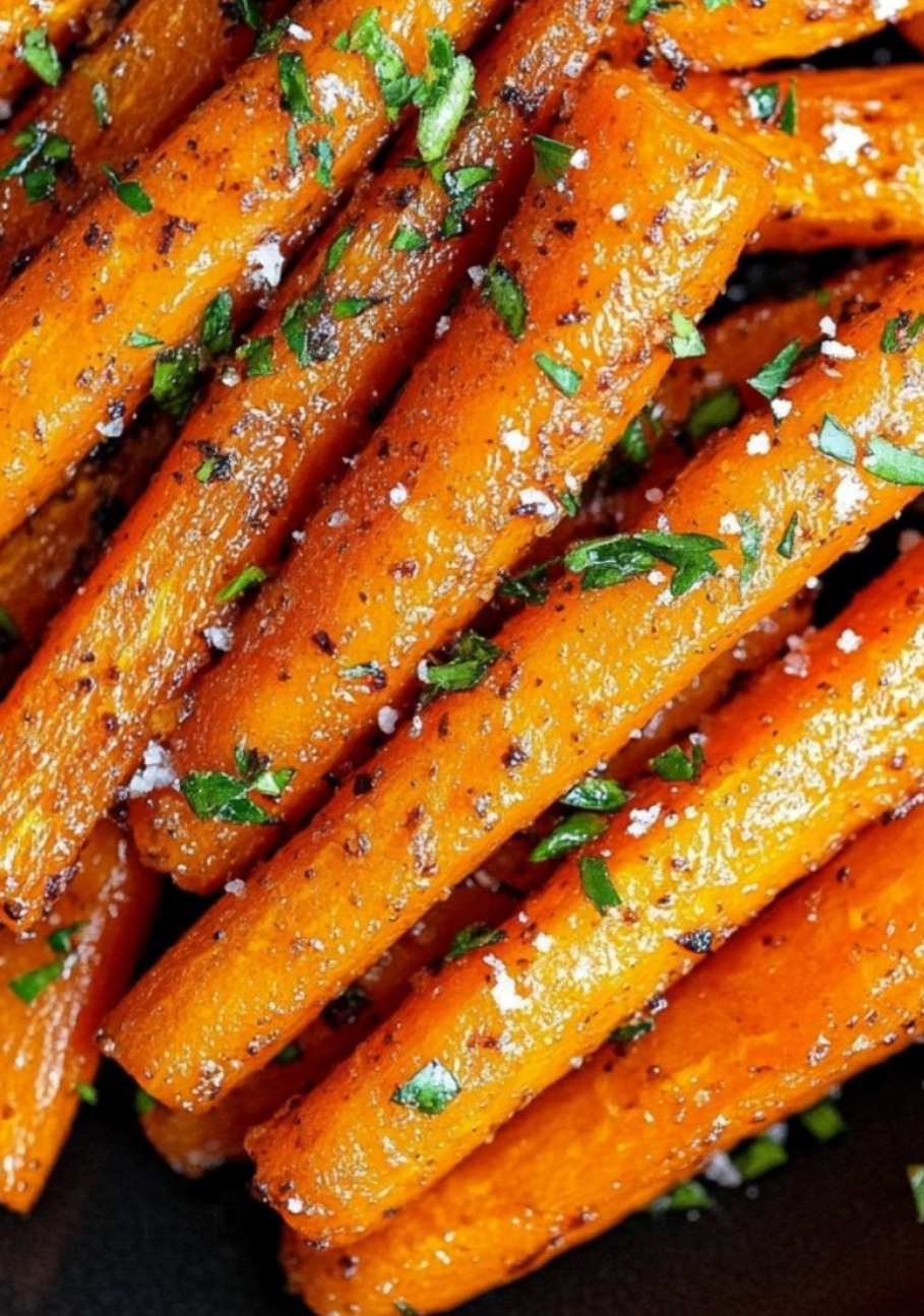 Butter Roasted Carrots - Thanksgiving