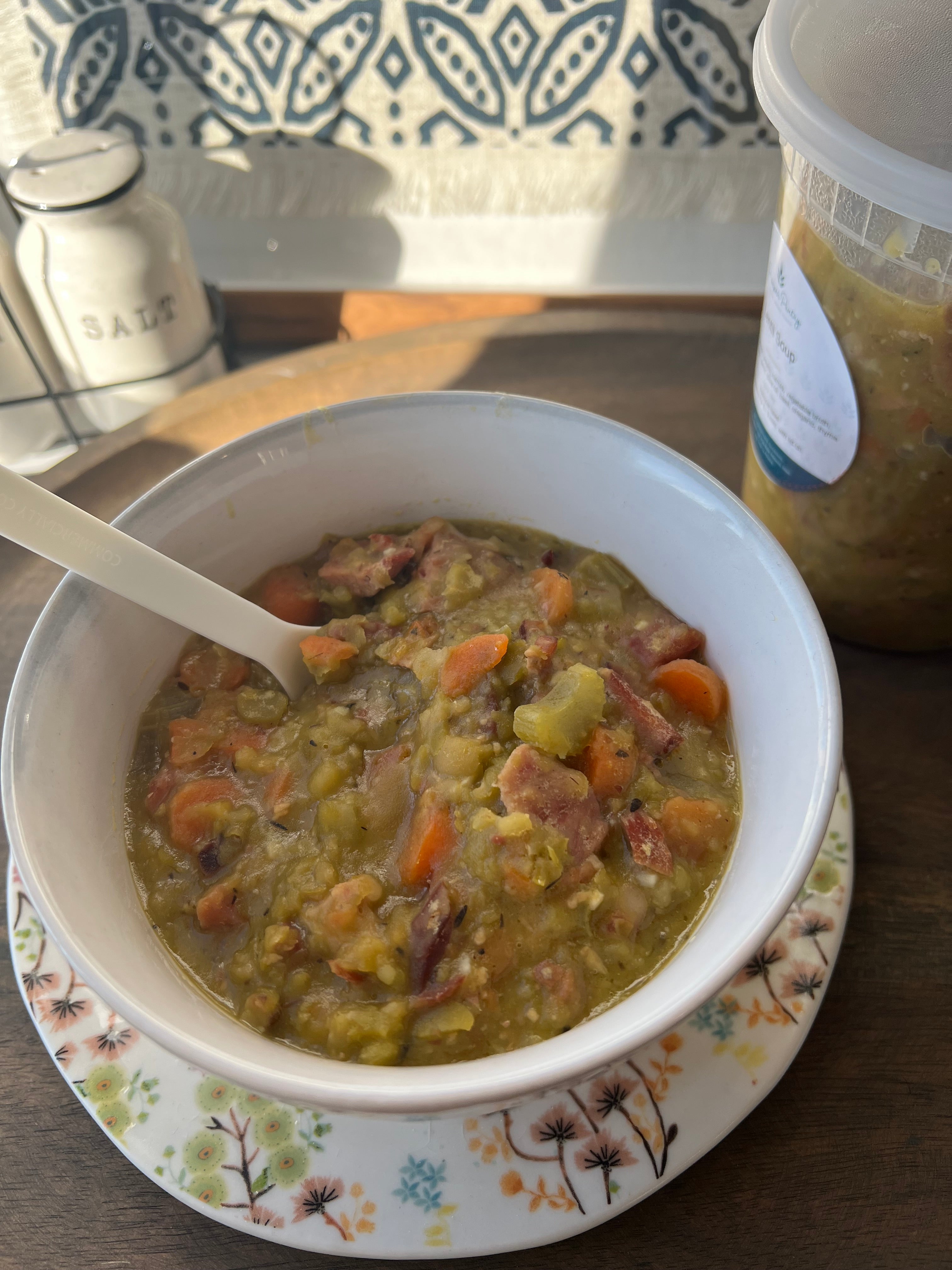 Rustic Ham and Split Pea Soup