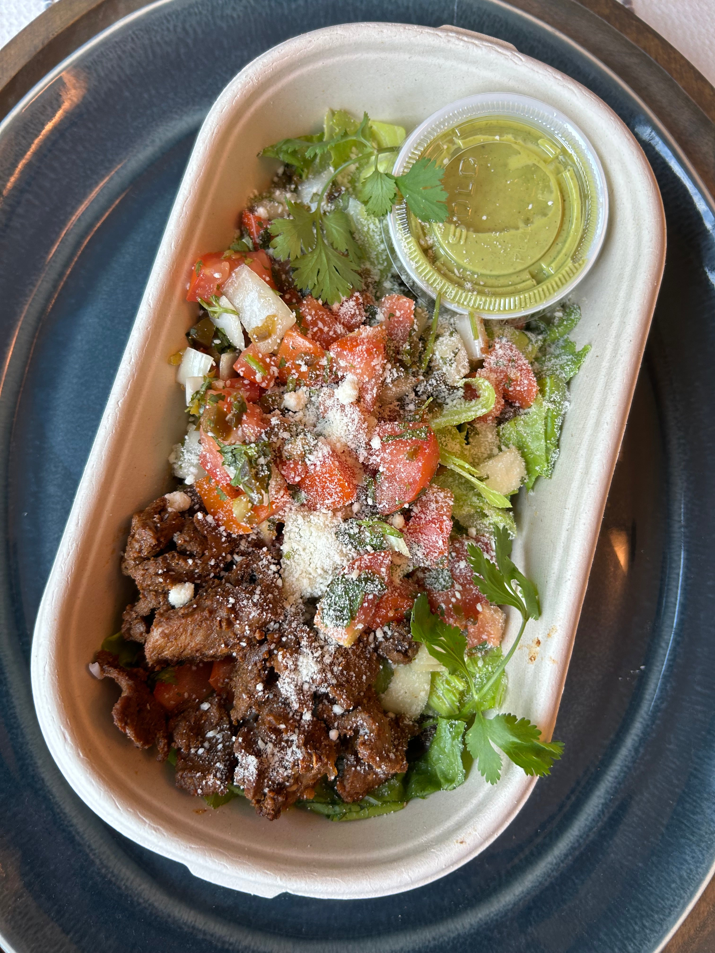 Lean Chipotle Steak, Rice and Pico Bowl