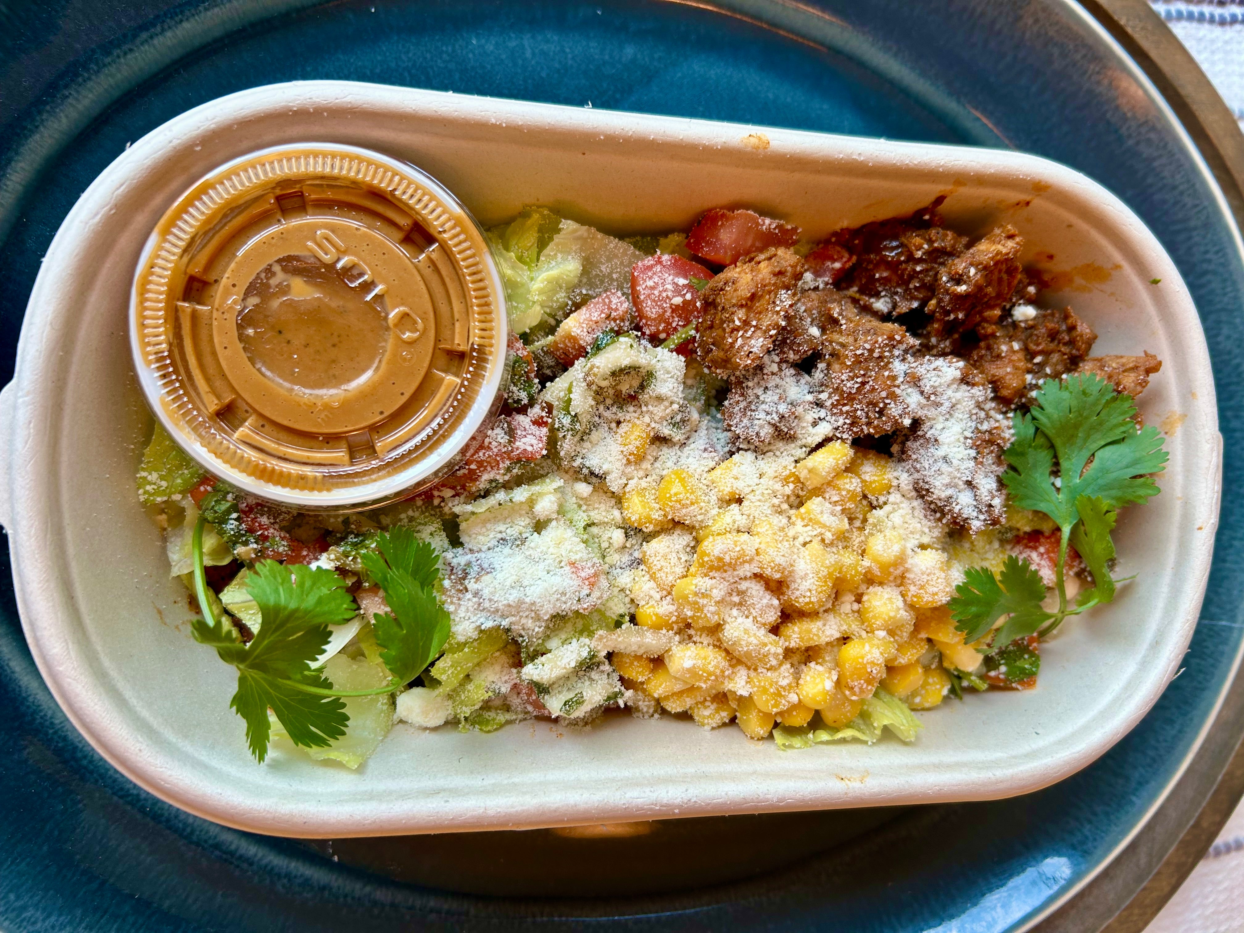 Honey Garlic Chicken and Street Corn Bowl