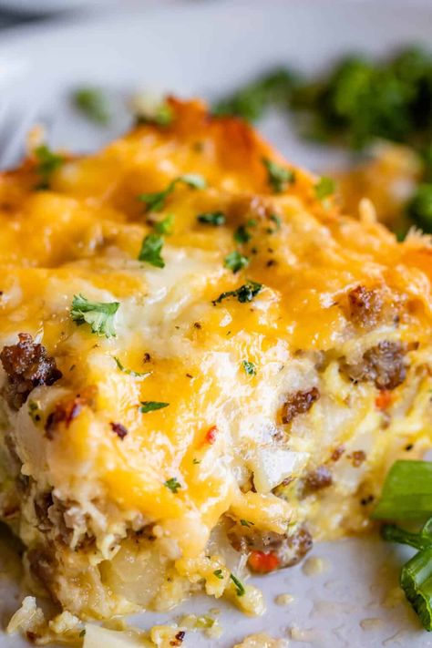 Egg, Sausage and Hash-brown Casserole (GF)