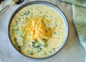 Creamy Broccoli and Cheese soup