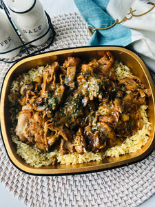Creamy French Chicken Tarragon with Rice Pilaf (GF)