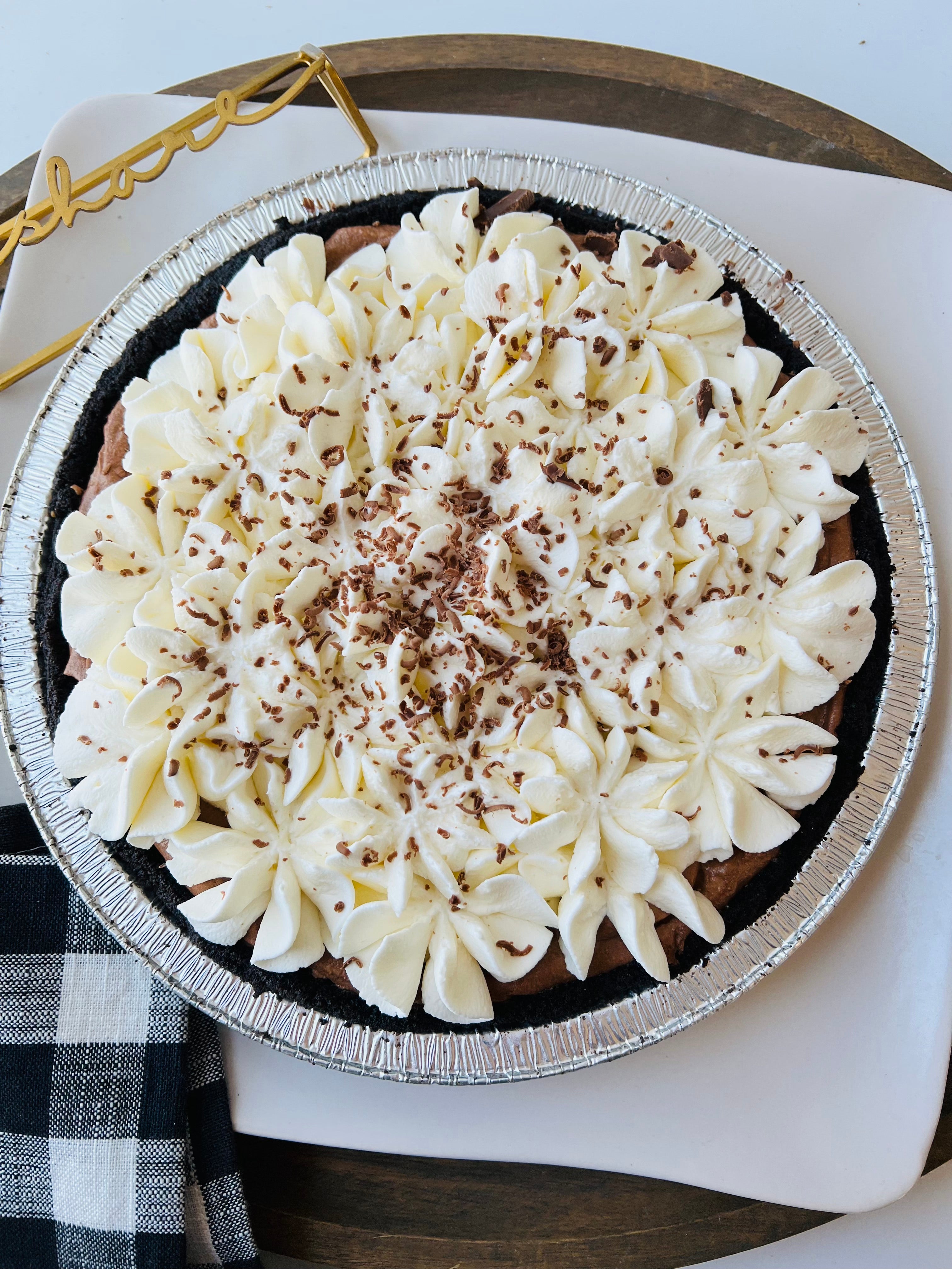 French Silk Chocolate Pie