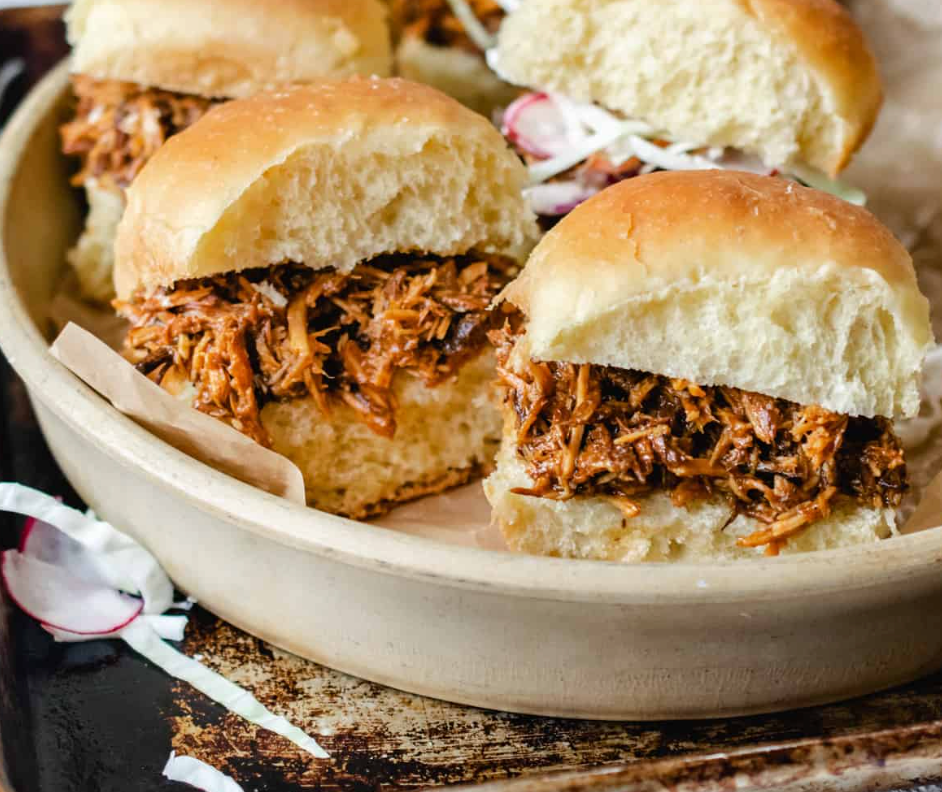 Boston Pulled Pork Sliders