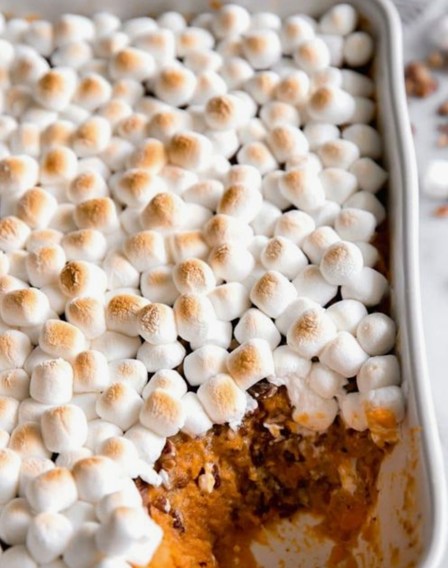 Marshmallow Sweet Potatoes